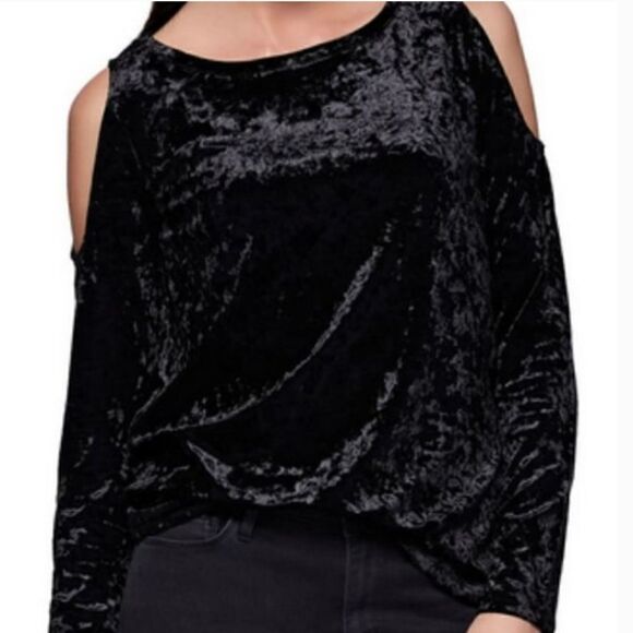 Sanctuary Mulholland Velvet Cold shoulder … - Picture 1 of 6